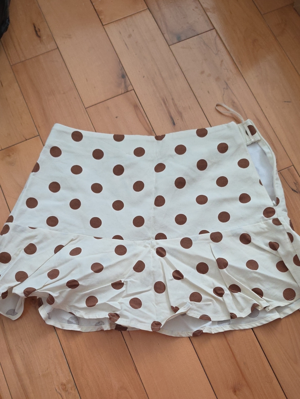 NWT Zara Drop Waist Micro Skirt
